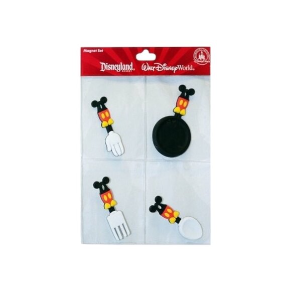 Disney Parks Mickey Mouse Mini Kitchen Utensil Magnet Set - Picture 4 of 4